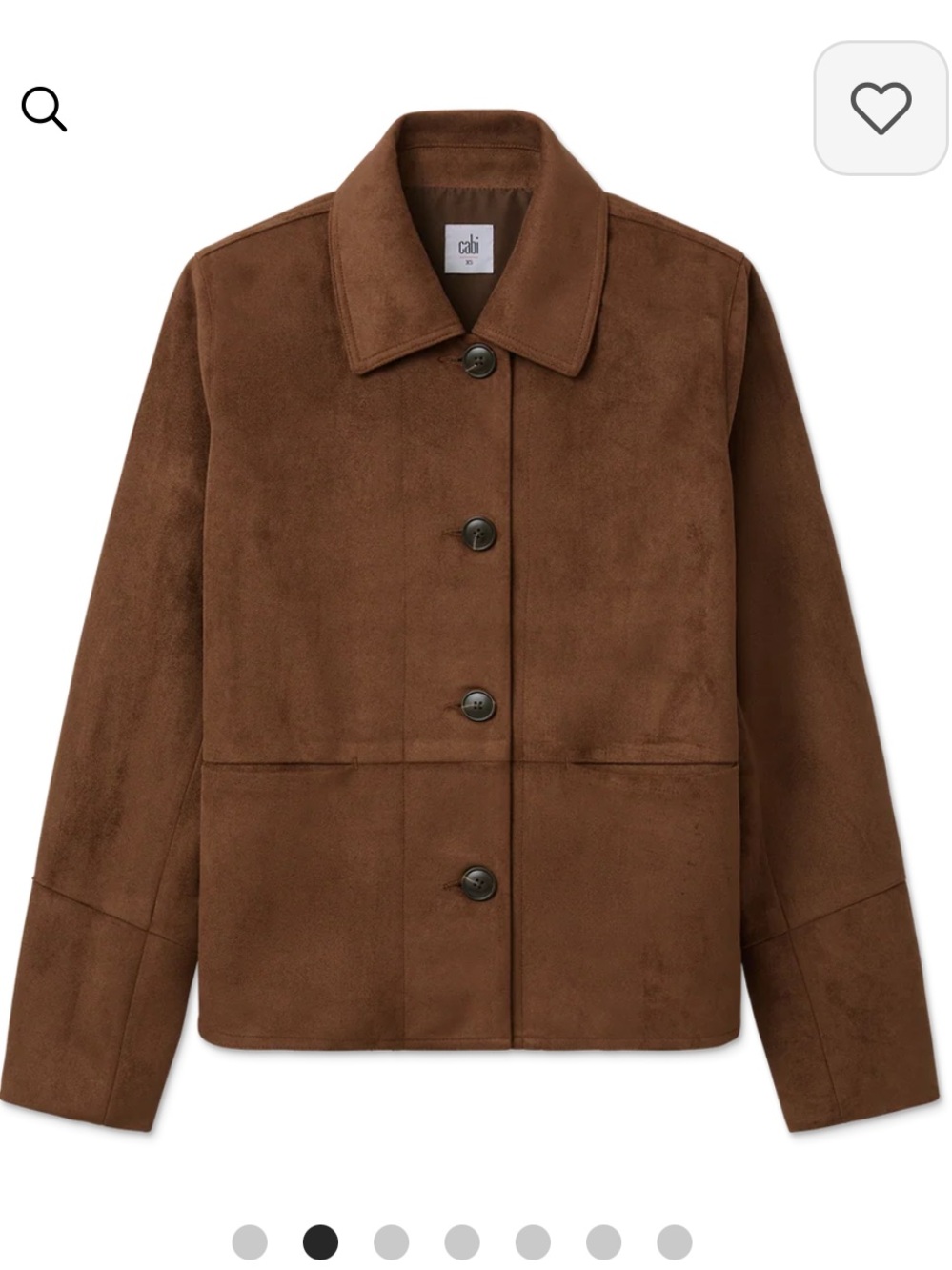NWT Cabi Marlowe Jacket Brown